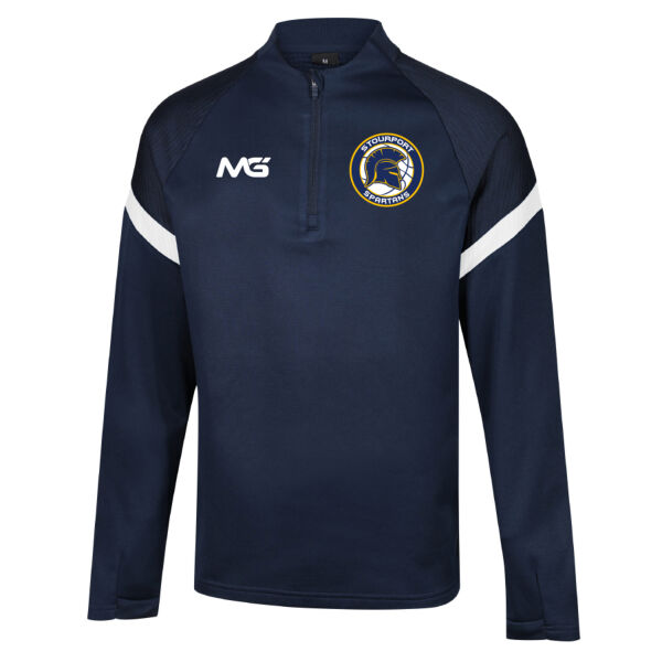 Spartans Basketball Quarter Zip Top Thumbnail