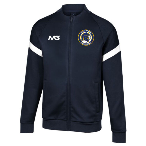 Spartans Basketball Full Zip Track Jacket Thumbnail