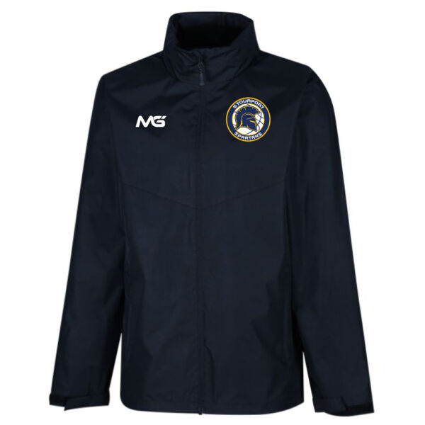 Spartans Basketball Premium Rain Jacket  Thumbnail